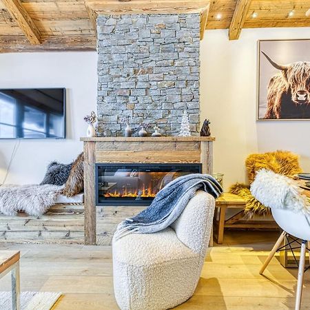 Appartement Style Chalet 5* Vue Mont-Blanc - Arc 1950 Les Arcs  Exterior foto
