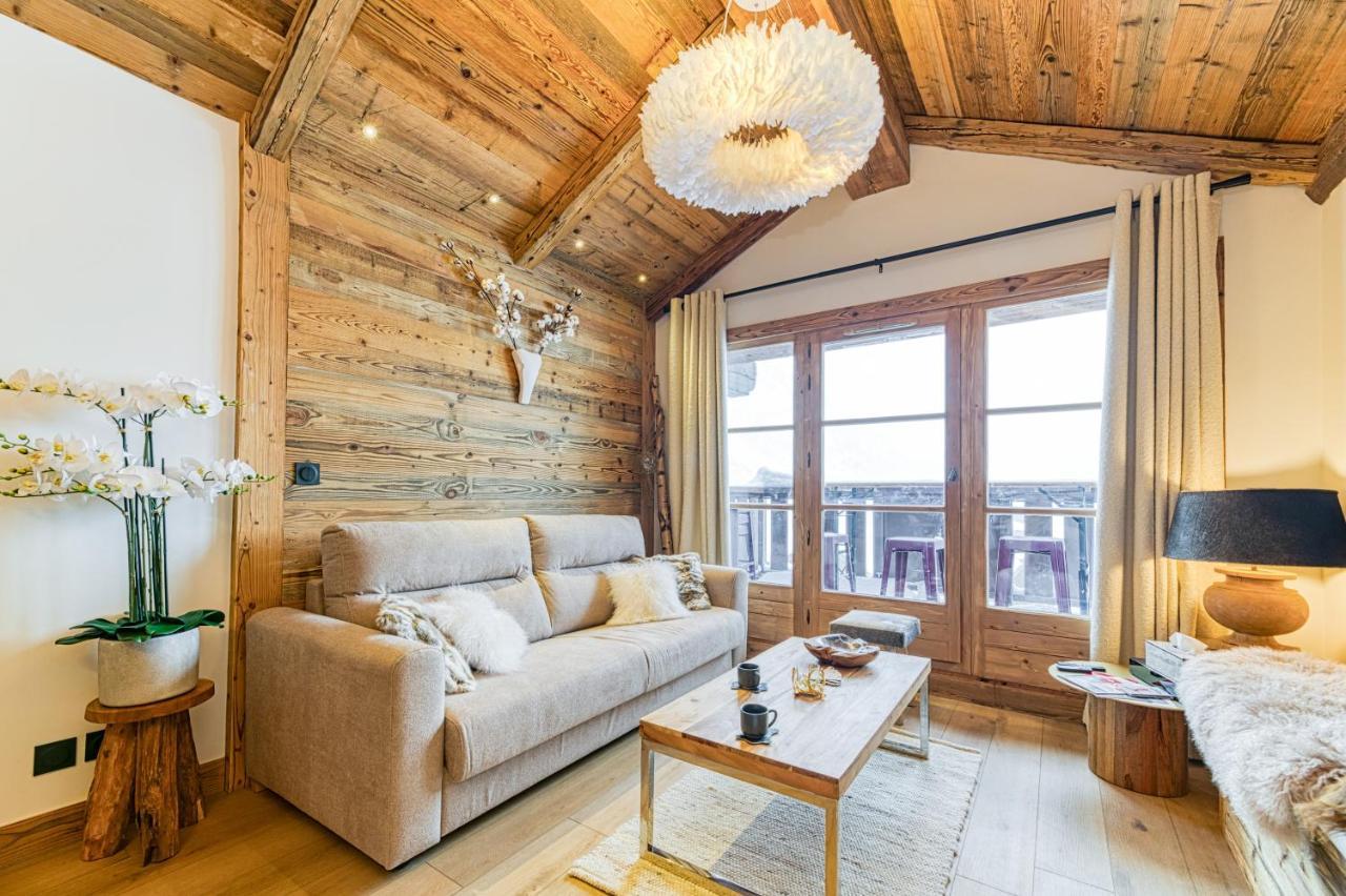 Appartement Style Chalet 5* Vue Mont-Blanc - Arc 1950 Les Arcs  Exterior foto